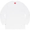 Supreme Trademark L S Top (FW19) - White