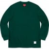 Supreme Trademark L S Top (FW19) - Dark Green