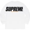 Supreme Trademark L S Top (FW19) - White