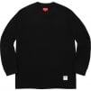 Supreme Trademark L S Top (FW19) - Black