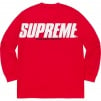 Supreme Trademark L S Top (FW19) - Red