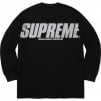 Supreme Trademark L S Top (FW19) - Black