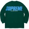 Supreme Trademark L S Top (FW19) - Dark Green