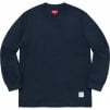 Supreme Trademark L S Top (FW19) - Navy