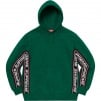 Thumbnail for Text Rib Hooded Sweatshirt