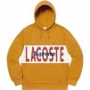 Thumbnail for Supreme LACOSTE Logo Panel Hooded Sweatshirt