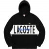 Thumbnail for Supreme LACOSTE Logo Panel Hooded Sweatshirt