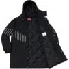 Thumbnail for Pinstripe Panel Sports Parka