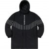 Thumbnail for Pinstripe Panel Sports Parka