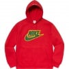 Thumbnail for Supreme Nike Leather Appliqué Hooded Sweatshirt