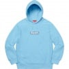 Supreme Bandana Box Logo Hooded Sweatshirt (FW19) - Light Blue