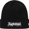 Supreme New Era Box Logo Beanie (FW19) - Black