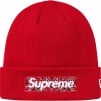 Supreme New Era Box Logo Beanie (FW19) - Red