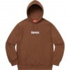 Supreme Bandana Box Logo Hooded Sweatshirt (FW19) - Dark Brown