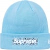 Supreme New Era Box Logo Beanie (FW19) - Light Blue