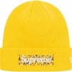 Supreme New Era Box Logo Beanie (FW19) - Yellow