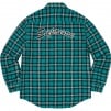 Thumbnail for Arc Logo Quilted Flannel Shirt