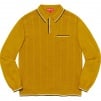 Thumbnail for Stripe Rib L S Knit Polo