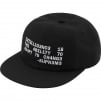 Supreme Intelligence 6-Panel (SS20) - Black