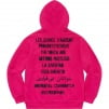 Supreme Restless Youth Hooded Sweatshirt (SS20) - Fuchsia