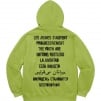 Supreme Restless Youth Hooded Sweatshirt (SS20) - Lime