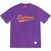 Supreme Intarsia Script S S Top (SS20) - Purple