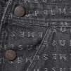 Thumbnail for Jacquard Logos Denim Overalls