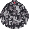 Supreme Painted Logo Shirt (SS20) - Black