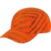 Supreme Radial Camp Cap (SS20) - Orange