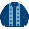 Thumbnail for Stars Zip Up Sweater Polo