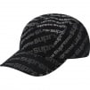 Supreme Radial Camp Cap (SS20) - Black