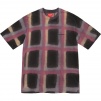 Supreme Sprayed Plaid S S Top (SS20) - Black