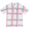 Supreme Sprayed Plaid S S Top (SS20) - White