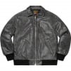 Supreme Supreme Vanson Leathers Worn Leather Jacket (FW20) - Black