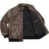 Supreme Supreme Vanson Leathers Worn Leather Jacket (FW20) - Brown