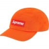 Supreme Washed Chino Twill Camp Cap (FW20) - Burnt Orange