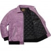 Supreme Supreme Vanson Leathers Worn Leather Jacket (FW20) - Dark Purple