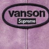 Supreme Supreme Vanson Leathers Worn Leather Jacket (FW20) - Dark Purple