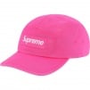 Supreme Washed Chino Twill Camp Cap (FW20) - Pink