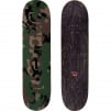 Supreme Camo Logo Skateboard (FW20) - Woodland Camo - 8.125" x 32"