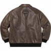 Supreme Supreme Vanson Leathers Worn Leather Jacket (FW20) - Brown