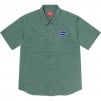 Supreme Studded Patch S S Work Shirt (FW20) - Work Green