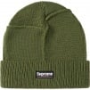 Supreme Paneled Seam Beanie (FW20) - Olive