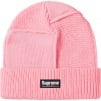 Supreme Paneled Seam Beanie (FW20) - Pink