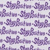 Thumbnail for Stay Positive Jacquard S S Top