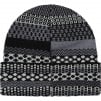 Supreme Multi Pattern Beanie (FW20) - Black