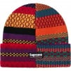 Supreme Multi Pattern Beanie (FW20) - Multicolor