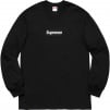 Supreme Box Logo L S Tee (FW20) - Black