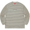 Supreme Micro Stripe L S Top (FW20) - Natural