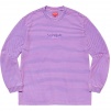 Supreme Micro Stripe L S Top (FW20) - Pink